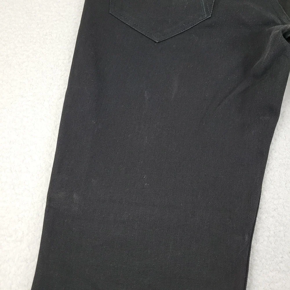 Rocawear Double Thigh Straight Leg Jeans Mens 34 x 33 Black Denim NWOT - Picture 14 of 14